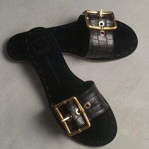 Dolce Vita Black Slides